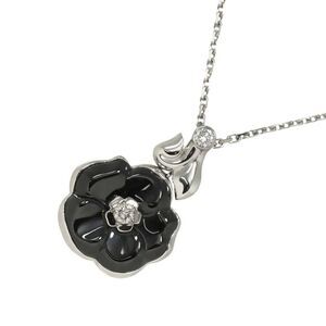 Pre Loved chanel Women Black Necklaces